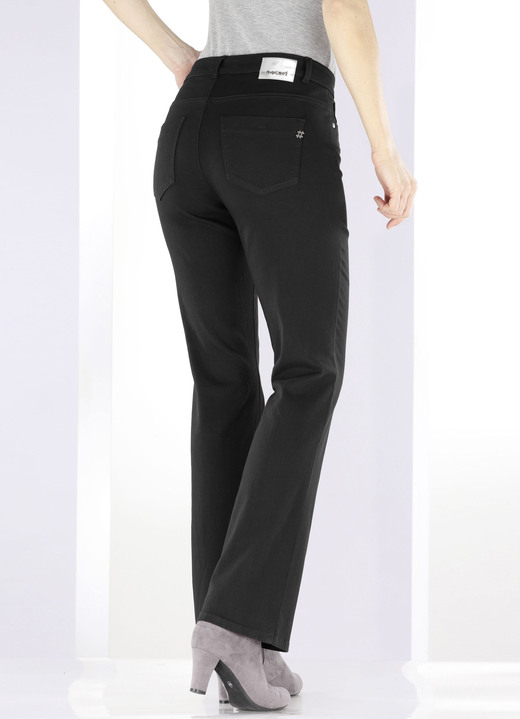 Ascari - Magic-Jeans mit modisch weiterem Beinverlauf Ansicht 16 Ascari - Magic-Jeans mit modisch weiterem Beinverlauf, in Größe 017 bis 088, in Farbe JEANSBLAU Ansicht 16