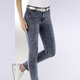 Jeans - Knöchellange, figurformende Jeans – Farbe JEANSBLAU – Ansicht 3 Jeans - Knöchellange, figurformende Jeans, in Größe 017 bis 050, in Farbe JEANSBLAU – Farbe JEANSBLAU – Ansicht 3