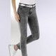Jeans - Knöchellange, figurformende Jeans – Farbe GRAFIT – Ansicht 3 Jeans - Knöchellange, figurformende Jeans, in Größe 017 bis 050, in Farbe JEANSBLAU – Farbe GRAFIT – Ansicht 3