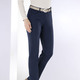 Hosen mit Knopf- und Reißverschluss - Hose mit sportivem Chic – Farbe MARINE – Ansicht 3 Hosen mit Knopf- und Reißverschluss - Hose mit sportivem Chic, in Größe 017 bis 092, in Farbe COGNAC – Farbe MARINE – Ansicht 3