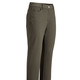 Hosen mit Knopf- und Reißverschluss - Hose mit sportivem Chic – Farbe OLIV – Ansicht 1 Hosen mit Knopf- und Reißverschluss - Hose mit sportivem Chic, in Größe 017 bis 092, in Farbe COGNAC – Farbe OLIV – Ansicht 1
