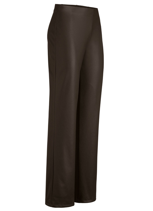 Hosen in Schlupfform - Hose mit ausgestellter Fußweite, in Größe 017 bis 052, in Farbe SCHWARZ Ansicht 8