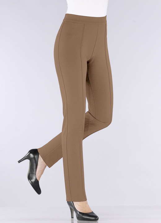Hosen - Hose mit weicher, wärmender Innenseite, in Größe 018 bis 054, in Farbe CAMEL Ansicht 3