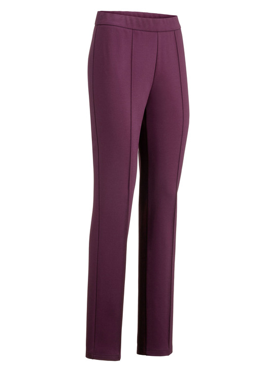 Hosen - Hose mit weicher, wärmender Innenseite Ansicht 1 Hosen - Hose mit weicher, wärmender Innenseite, in Größe 018 bis 054, in Farbe BEERE Ansicht 1