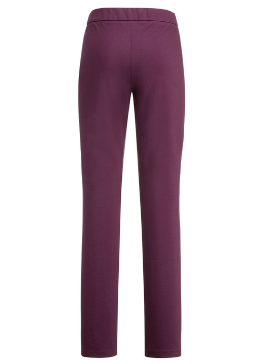 Hosen - Hose mit weicher, wärmender Innenseite Ansicht 2 Hosen - Hose mit weicher, wärmender Innenseite, in Größe 018 bis 054, in Farbe BEERE Ansicht 2