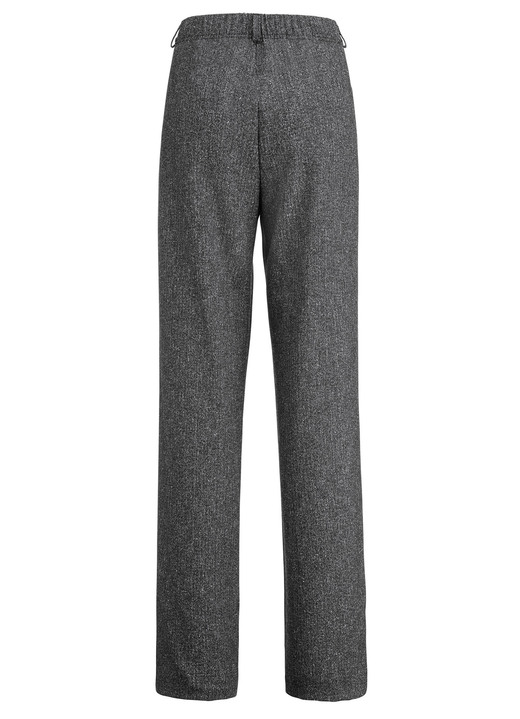 Hosen - Hose in modischer Weite, in Größe 018 bis 052, in Farbe BROMBEER MEL. Ansicht 5