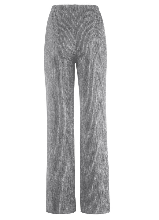 Hosen in Schlupfform - Edel schimmernde Hose, in Größe 018 bis 056, in Farbe BEERE Ansicht 8