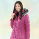 Winterjacken - Jacke mit abnehmbarer Kapuze – Farbe FUCHSIA – Ansicht 1 Winterjacken - Jacke mit abnehmbarer Kapuze, in Größe 034 bis 052, in Farbe SCHWARZ – Farbe FUCHSIA – Ansicht 1