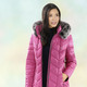 Winterjacken - Jacke mit abnehmbarer Kapuze – Farbe FUCHSIA – Ansicht 2 Winterjacken - Jacke mit abnehmbarer Kapuze, in Größe 034 bis 052, in Farbe SCHWARZ – Farbe FUCHSIA – Ansicht 2
