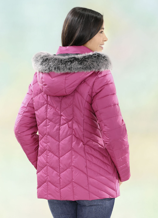 Winterjacken - Jacke mit abnehmbarer Kapuze Ansicht 8 Winterjacken - Jacke mit abnehmbarer Kapuze, in Größe 034 bis 052, in Farbe SCHWARZ Ansicht 8