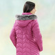 Winterjacken - Jacke mit abnehmbarer Kapuze – Farbe FUCHSIA – Ansicht 4 Winterjacken - Jacke mit abnehmbarer Kapuze, in Größe 034 bis 052, in Farbe SCHWARZ – Farbe FUCHSIA – Ansicht 4
