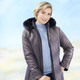 Jacken & Mäntel - Jacke mit saphirblauem Schimmer – Farbe BRAUN / SAPHIR – Ansicht 3 Jacken & Mäntel - Jacke mit saphirblauem Schimmer, in Größe 038 bis 054, in Farbe BRAUN / SAPHIR – Farbe BRAUN / SAPHIR – Ansicht 3