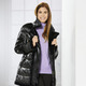 Jacken & Mäntel - Jacke im angesagten Materialmix – Farbe SCHWARZ – Ansicht 1 Jacken & Mäntel - Jacke im angesagten Materialmix, in Größe 034 bis 052, in Farbe SCHWARZ – Farbe SCHWARZ – Ansicht 1