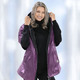 Jacken & Mäntel - Funktions-Wendecape im Oversized-Look – Farbe AMETHYST-SCHWARZ – Ansicht 2 Jacken & Mäntel - Funktions-Wendecape im Oversized-Look, in Größe L bis XXL, in Farbe AMETHYST-SCHWARZ – Farbe AMETHYST-SCHWARZ – Ansicht 2