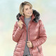 Winterjacken - Jacke mit abnehmbarer Kapuze – Farbe KÜRBIS – Ansicht 1 Winterjacken - Jacke mit abnehmbarer Kapuze, in Größe 036 bis 052, in Farbe STEINGRAU – Farbe KÜRBIS – Ansicht 1