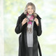 Wollmäntel - Mantel mit Gürtel – Farbe SCHWARZ – Ansicht 3 Wollmäntel - Mantel mit Gürtel, in Größe 036 bis 052, in Farbe SCHWARZ – Farbe SCHWARZ – Ansicht 3
