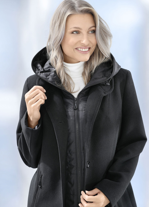 Jacken & Mäntel - Jacke in 2 Farben, in Größe 036 bis 052, in Farbe PFLAUME Ansicht 3