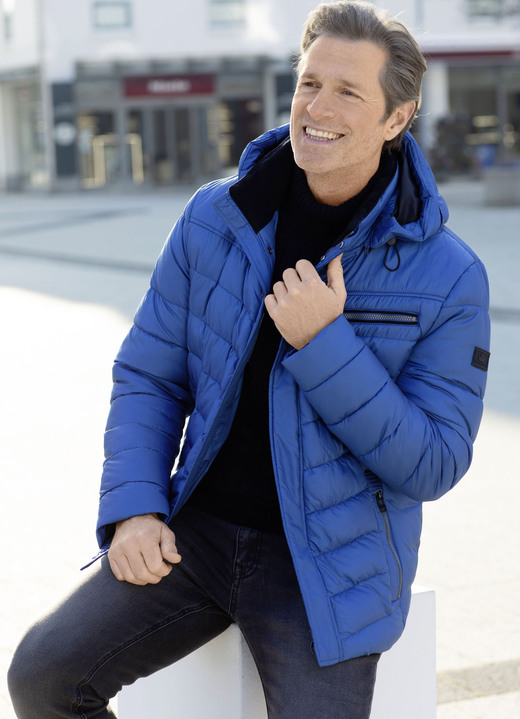 - Steppkurzjacke von „New Canadian“, in Größe 024 bis 064, in Farbe ROYALBLAU Ansicht 1