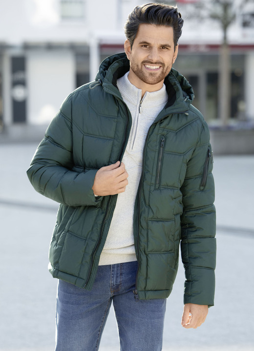 Jacken & Mäntel - Steppkurzjacke von „S4 Jackets“, in Größe 048 bis 064, in Farbe DUNKELGRÜN