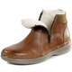 Stiefeletten - GINO GALANTE, gefütterte Herren-Stiefeletten, Winterschuhe, mit Wolle – Farbe COGNAC – Ansicht 2 Stiefeletten - GINO GALANTE, gefütterte Herren-Stiefeletten, Winterschuhe, mit Wolle, in Größe 040 bis 046, in Farbe COGNAC – Farbe COGNAC – Ansicht 2