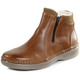 Stiefeletten - GINO GALANTE, gefütterte Herren-Stiefeletten, Winterschuhe, mit Wolle – Farbe COGNAC – Ansicht 1 Stiefeletten - GINO GALANTE, gefütterte Herren-Stiefeletten, Winterschuhe, mit Wolle, in Größe 040 bis 046, in Farbe COGNAC – Farbe COGNAC – Ansicht 1