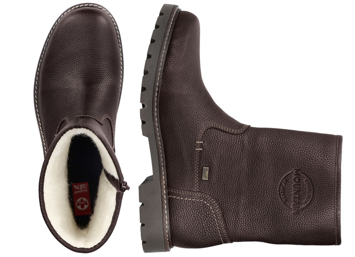 - Rieker Stiefel aus Nappaleder, in Größe 040 bis 047, in Farbe DUNKELBRAUN Ansicht 5