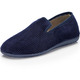 Hausschuhe - Textil-Hausschuh in Cord-Optik – Farbe MARINE – Ansicht 1 Hausschuhe - Textil-Hausschuh in Cord-Optik, in Größe 040 bis 046, in Farbe MARINE – Farbe MARINE – Ansicht 1
