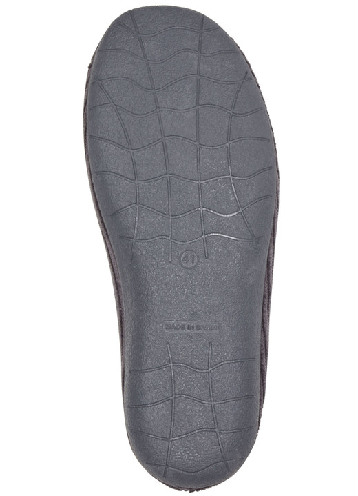 Hausschuhe - Textil-Hausschuh in Cord-Optik Ansicht 9 Hausschuhe - Textil-Hausschuh in Cord-Optik, in Größe 040 bis 046, in Farbe MARINE Ansicht 9