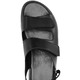 Sandalen & Pantoletten - Sandale mit drei verstellbaren Klettspangen – Farbe SCHWARZ – Ansicht 2 Sandalen & Pantoletten - Sandale mit drei verstellbaren Klettspangen, in Größe 040 bis 045, in Farbe SCHWARZ – Farbe SCHWARZ – Ansicht 2