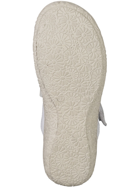 Sandaletten & Pantoletten - ELENA EDEN Clog mit Zierlochung, in Größe 036 bis 043, in Farbe WEISS Ansicht 3