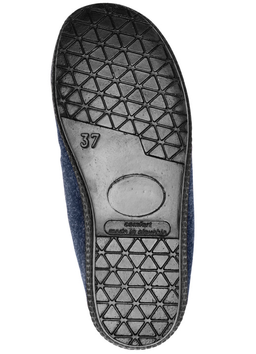 Hausschuhe - Hausschuh mit Schurwollfutter Ansicht 6 Hausschuhe - Hausschuh mit Schurwollfutter, in Größe 036 bis 042, in Farbe BORDEAUX Ansicht 6