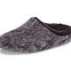 Hausschuhe - Laurina Pantoffel aus sehr kuscheligem Plüschmaterial – Farbe GRAU – Ansicht 1 Hausschuhe - Laurina Pantoffel aus sehr kuscheligem Plüschmaterial, in Größe 036 bis 042, in Farbe BRAUN – Farbe GRAU – Ansicht 1