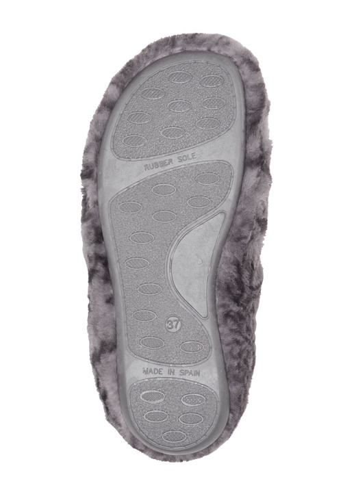 Hausschuhe - Laurina Pantoffel aus sehr kuscheligem Plüschmaterial Ansicht 6 Hausschuhe - Laurina Pantoffel aus sehr kuscheligem Plüschmaterial, in Größe 036 bis 042, in Farbe BRAUN Ansicht 6