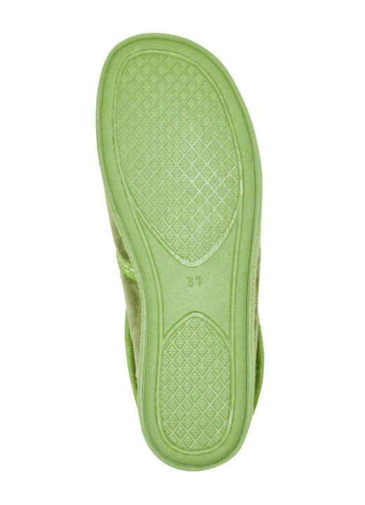 Hausschuhe - Laurina, warme Damen-Hausschuhe, mit Gummizug, in Größe 036 bis 042, in Farbe ROSA Ansicht 6