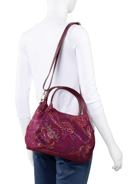 Taschen - Laurina, Tasche, Damen, mit abnehmbarem, verstellbarem Umhängeriemen, in Farbe RUBINROT-BUNT Ansicht 3