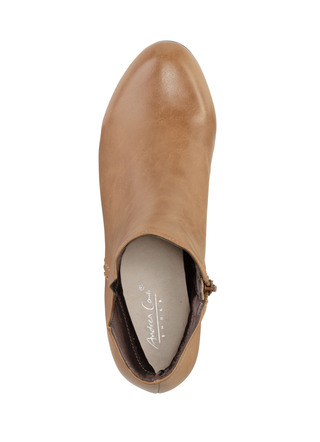 Stiefel & Stiefeletten - Andrea Conti, trendige Damen-Stiefeletten, mit Reißverschluss, in Größe 036 bis 042, in Farbe PETROL – Farbe COGNAC – Ansicht 