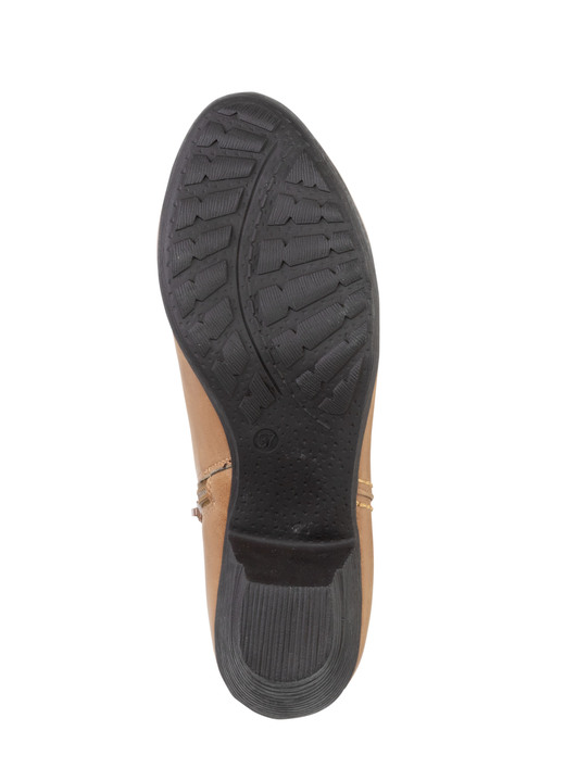 Stiefel & Stiefeletten - Andrea Conti, trendige Damen-Stiefeletten, mit Reißverschluss, in Größe 036 bis 042, in Farbe COGNAC Ansicht 1
