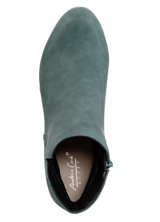 Stiefel & Stiefeletten - Andrea Conti, trendige Damen-Stiefeletten, mit Reißverschluss, in Größe 036 bis 042, in Farbe PETROL Ansicht 2