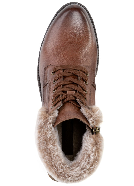 Stiefel & Stiefeletten - ELENA EDEN, gefütterte Damen-Stiefeletten, Winterschuhe, Weite G, mit herausnehmbarem Fußbett, in Größe 3 1/2 bis 8, in Farbe BRAUN Ansicht 3