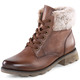 Stiefel & Stiefeletten - ELENA EDEN, gefütterte Damen-Stiefeletten, Winterschuhe, Weite G, mit herausnehmbarem Fußbett, in Größe 3 1/2 bis 8, in Farbe BRAUN – Farbe BRAUN – Ansicht 1