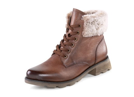ELENA EDEN, gefütterte Damen-Stiefeletten, Weite G, mit herausnehmbarem Fußbett