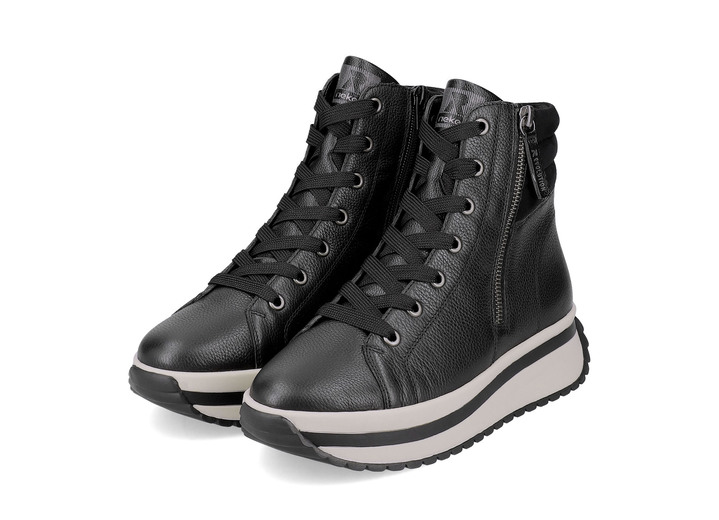 Stiefel & Stiefeletten - Rieker, trendige Damen-Boots, Winterschuhe, mit herausnehmbarem Fußbett, in Größe 036 bis 043, in Farbe BRAUN Ansicht 14