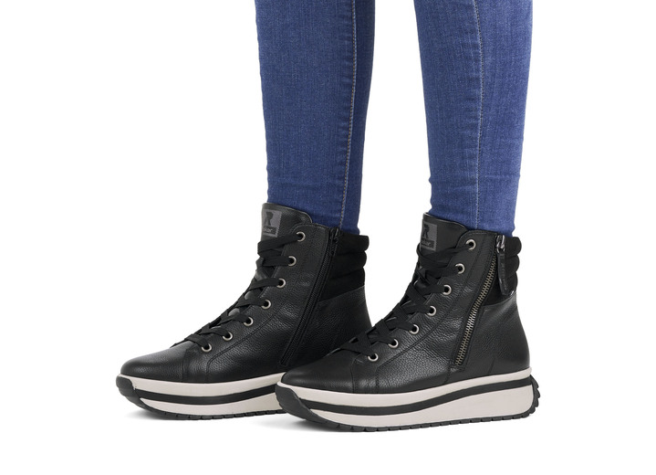 Stiefel & Stiefeletten - Rieker, trendige Damen-Boots, Winterschuhe, mit herausnehmbarem Fußbett, in Größe 036 bis 043, in Farbe BRAUN Ansicht 16