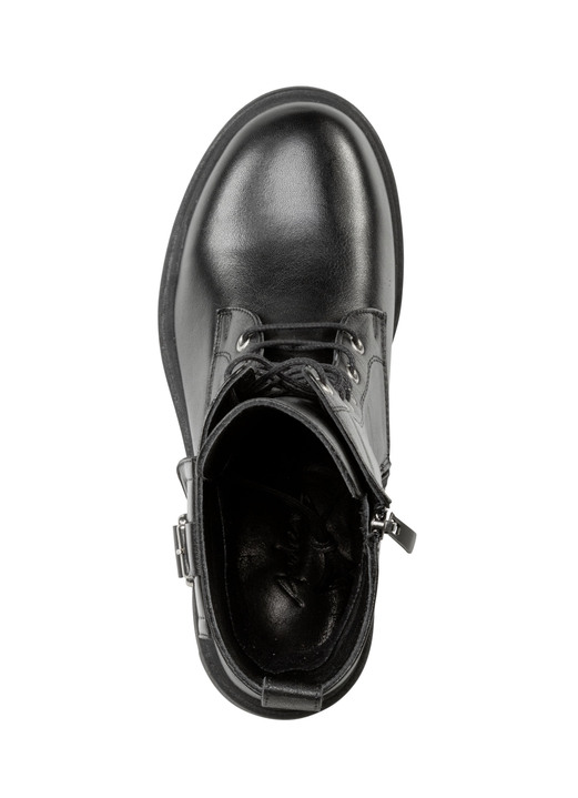 Stiefel & Stiefeletten - Andrea Conti Stiefelette mit modischen, aufgesetzten Täschchen Ansicht 2 Stiefel & Stiefeletten - Andrea Conti Stiefelette mit modischen, aufgesetzten Täschchen, in Größe 036 bis 042, in Farbe SCHWARZ Ansicht 2