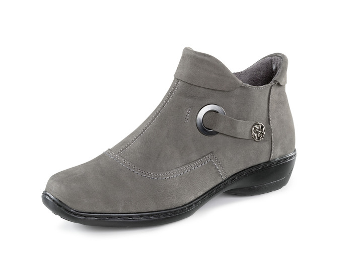 Stiefel & Stiefeletten - ELENA EDEN Bootie mit Zierspange, in Größe 036 bis 042, in Farbe COGNAC Ansicht 4