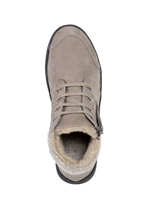 Stiefel & Stiefeletten - ELENA EDEN, gefütterte Damen-Boots, Winterschuhe, Weite H, mit herausnehmbarem Fußbett Ansicht 2 Stiefel & Stiefeletten - ELENA EDEN, gefütterte Damen-Boots, Winterschuhe, Weite H, mit herausnehmbarem Fußbett, in Größe 036 bis 042, in Farbe TAUPE Ansicht 2