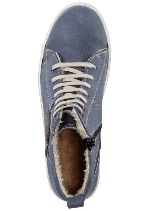 Stiefel & Stiefeletten - ELENA EDEN Schnür-Bootie aus Nubukleder, mit Leder-Applikation Ansicht 10 Stiefel & Stiefeletten - ELENA EDEN Schnür-Bootie aus Nubukleder, mit Leder-Applikation, in Größe 036 bis 042, in Farbe CURRY Ansicht 10