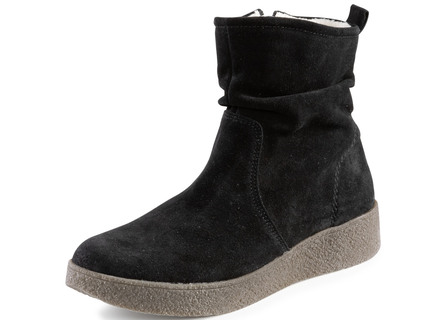 ELENA EDEN Stiefelette aus weichem Veloursleder