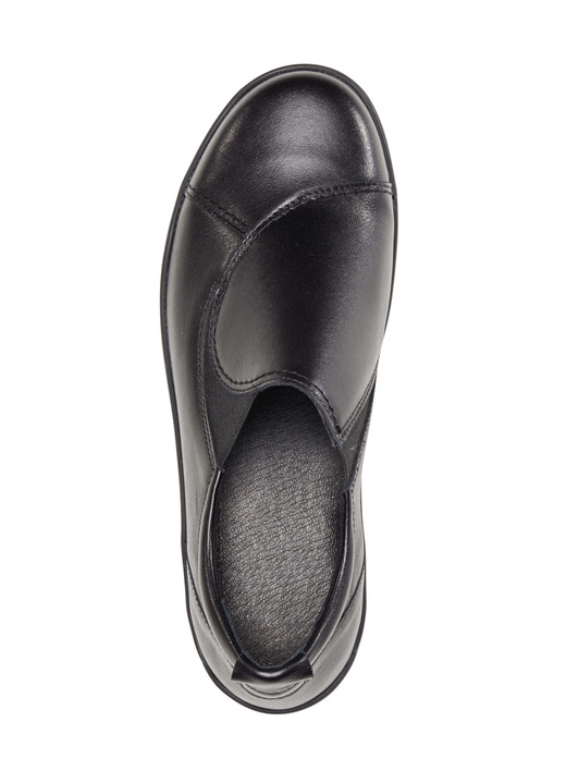 Slipper & Schnürschuhe - ELENA EDEN Slipper aus Nubukleder Ansicht 2 Slipper & Schnürschuhe - ELENA EDEN Slipper aus Nubukleder, in Größe 036 bis 042, in Farbe SCHWARZ Ansicht 2