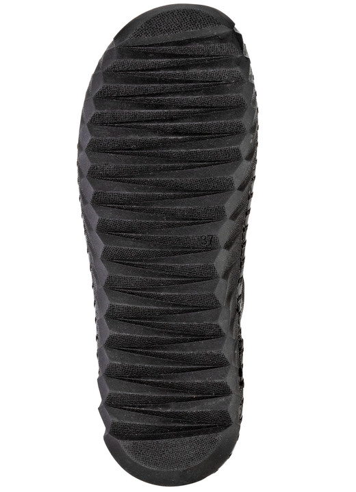 Stiefel & Stiefeletten - Gemini Schnür-Bootie mit pfiffigen, bunten Lederapplikationen, in Größe 036 bis 042, in Farbe SCHWARZ-BUNT Ansicht 3